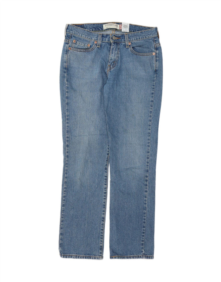 Damskie jeansy LEVI'S 505 Straight US 6 Medium W30 L31 Niebieskie bawełniane