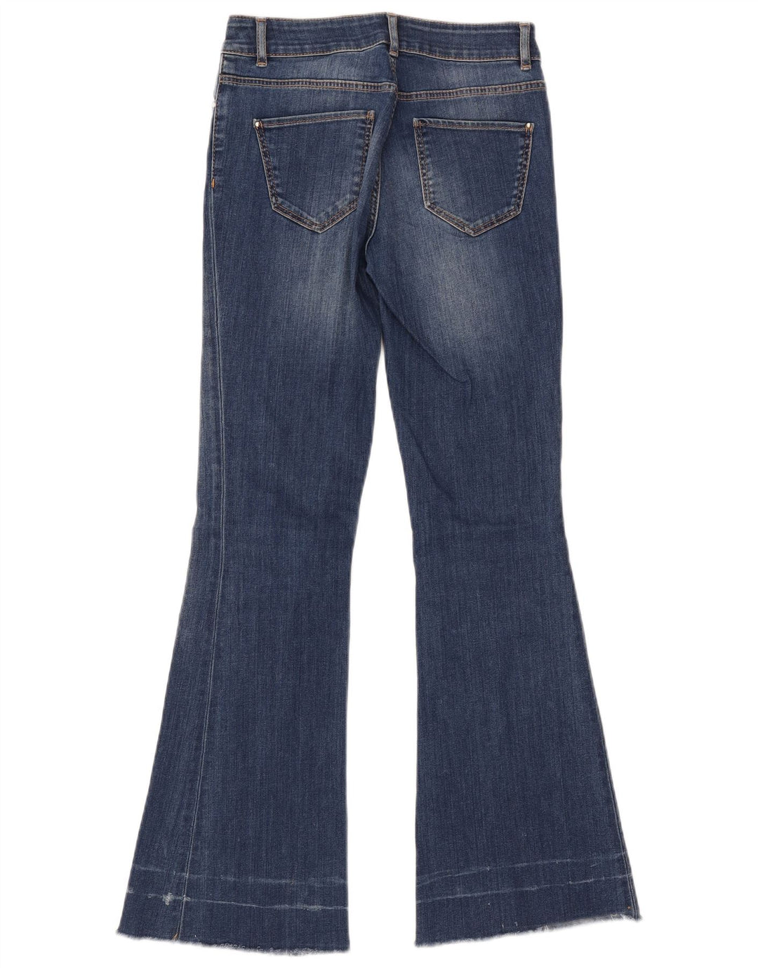 Damskie jeansy rozkloszowane Massimo Dutti W27 L30 Niebieskie