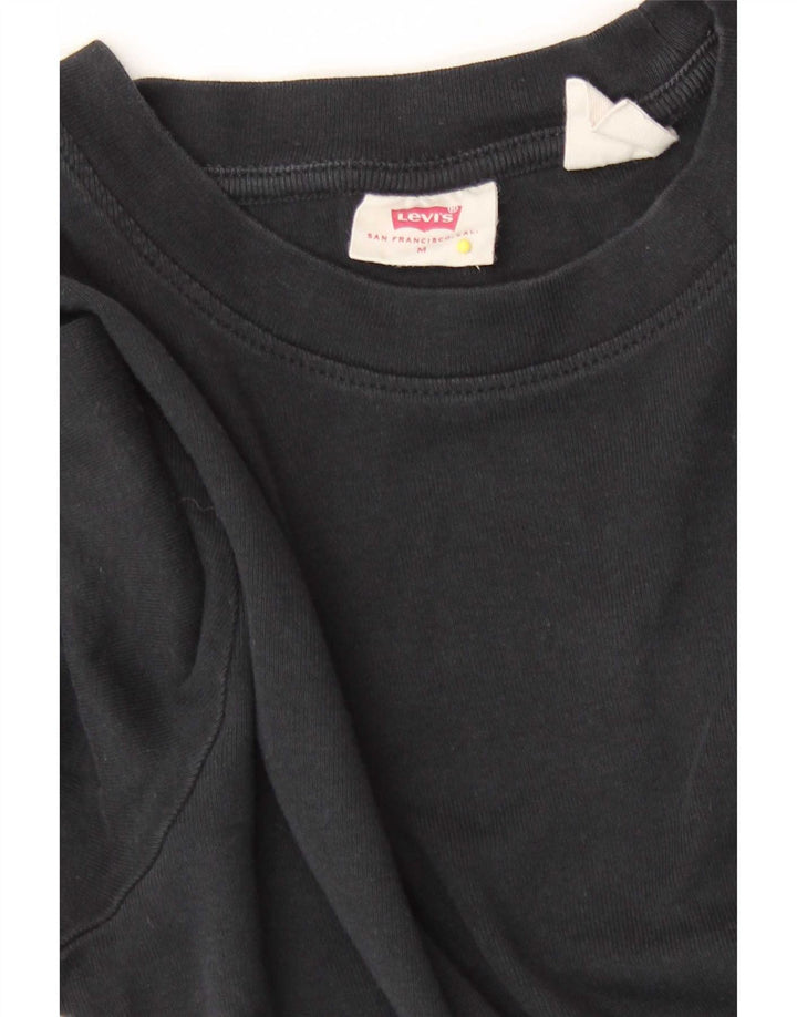 Damski top Levi's z długim rękawem UK 12, średni czarny