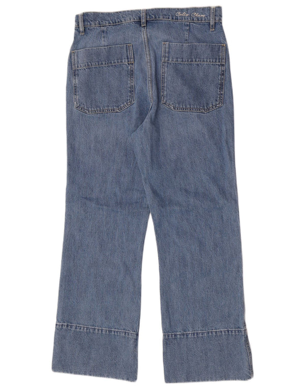 Damskie luźne dżinsy Zara EU 42 Large W32 L28 Niebieskie bawełniane