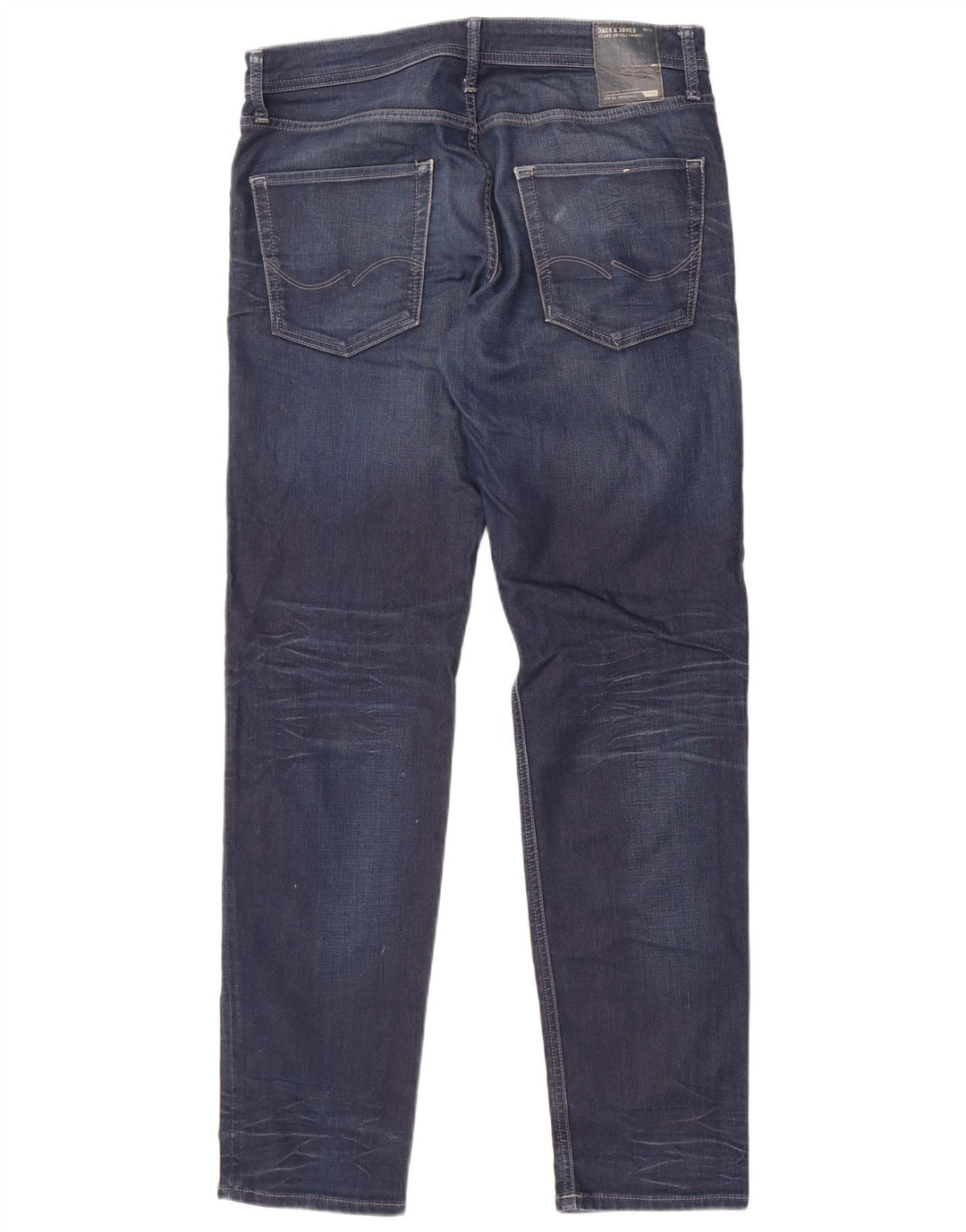Męskie jeansy typu slim Jack & Jones W32 L34 Niebieskie, bawełniane
