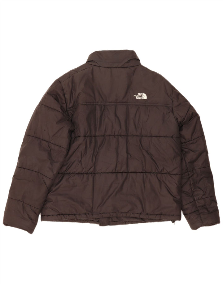 Męska ocieplana kurtka The North Face UK 40, duża, czarna, poliestrowa