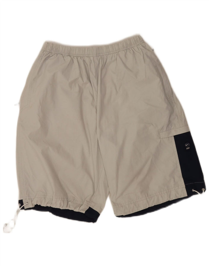 Męskie spodenki sportowe Nike Dri Fit Cargo, poliester w kolorze średnioszarym