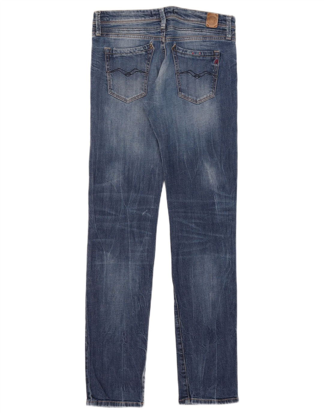 Damskie jeansy Skinny Replay W29 L31 Niebieskie