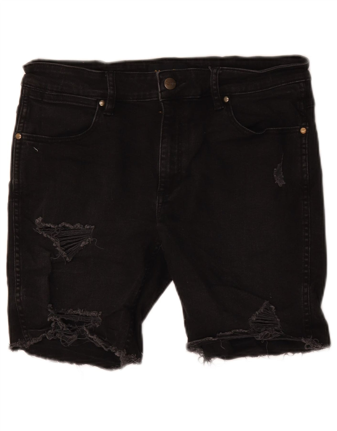 Damskie spodenki jeansowe Wrangler W32, duże, czarne