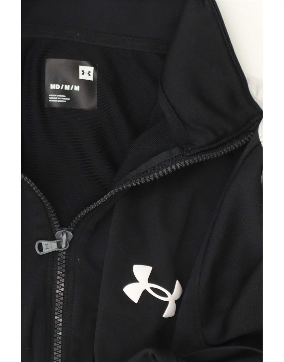 Męska kurtka dresowa Under Armour w kolorze średniej czerni
