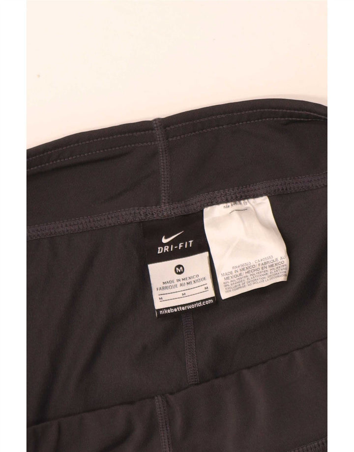 Damskie spodenki sportowe Nike Dri Fit UK 12, średni czarny poliester