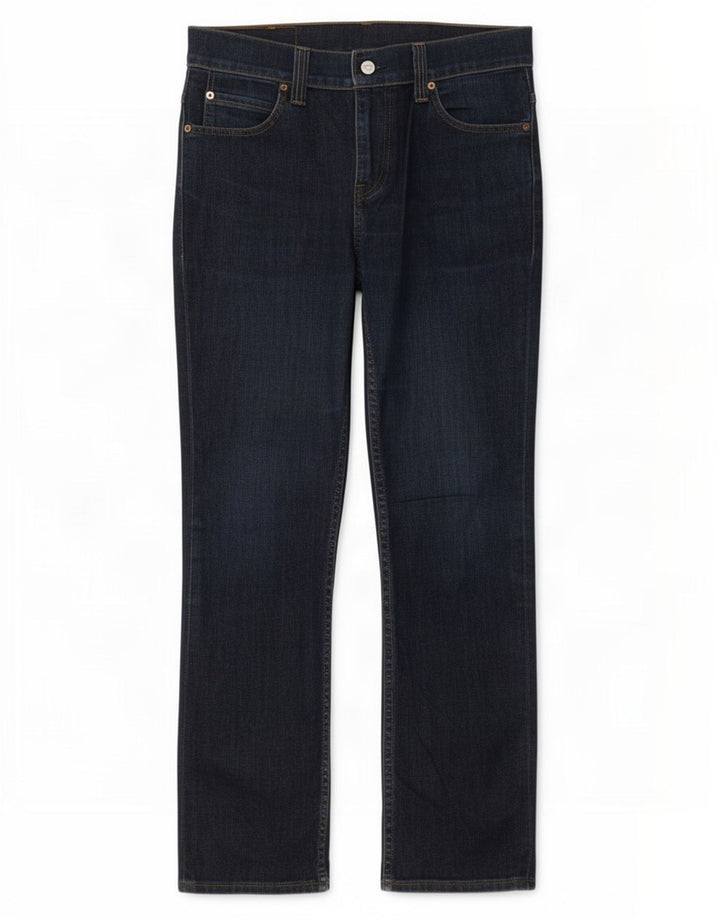 Męskie jeansy Levi's 511 Slim W33 L32 Granatowa bawełna