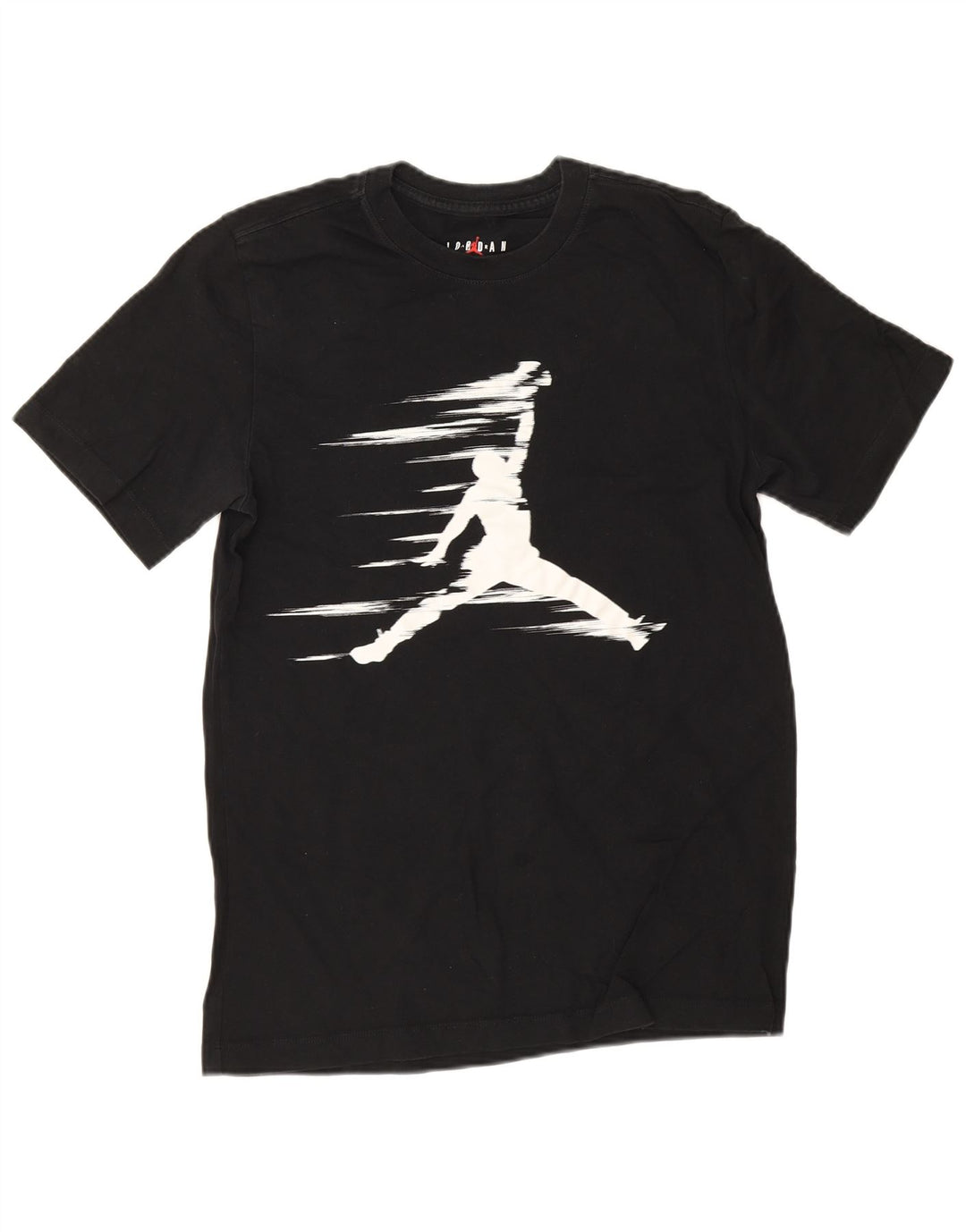 Męski T-shirt z grafiką Jordan, mały, czarny, bawełniany
