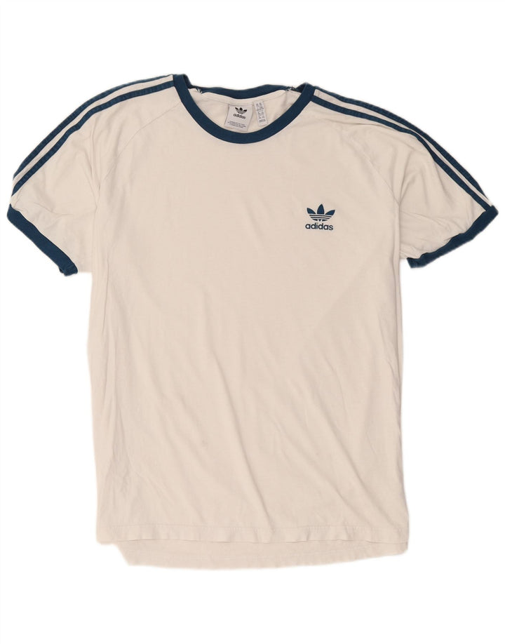 Adidas Męska koszulka Top 2XL Biała bawełna