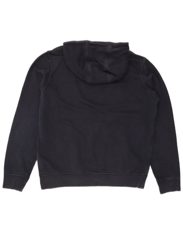 Męski sweter z kapturem Nike, duży, granatowy, bawełniany
