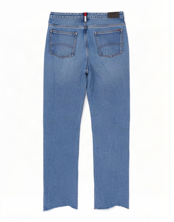 Damskie jeansy Tommy Hilfiger w trudnej sytuacji W28 L28 Niebieska bawełna