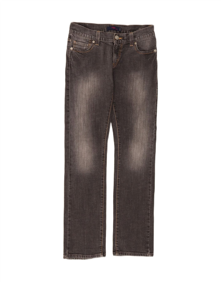 LEVI'S Womens Straight Jeans US 5 Medium W28 L31 Grey Cotton Vintage Levi's and Second-Hand Levi's from Messina Hembry 