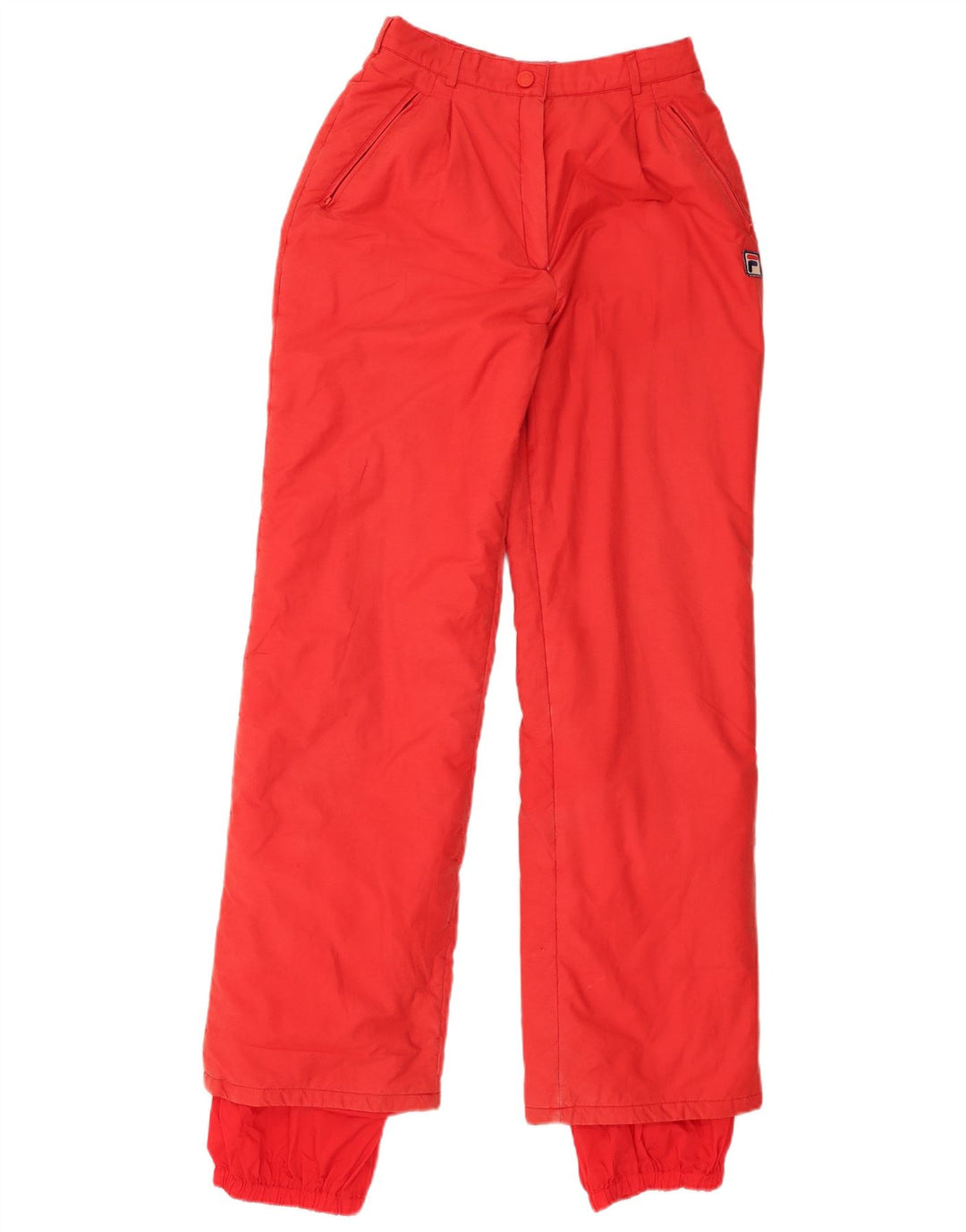 Damskie spodnie narciarskie Fila UK 8 Small Red Cotton