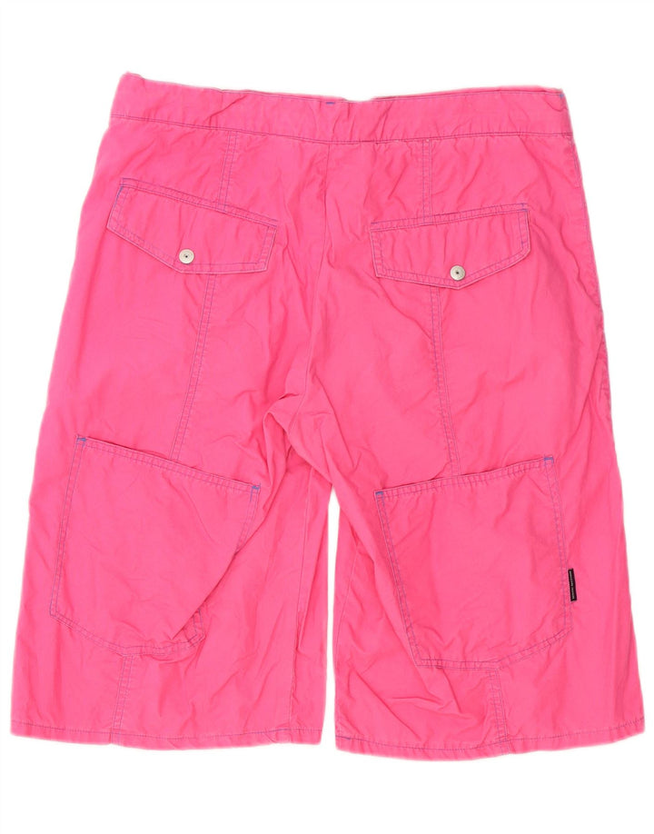 SERGIO TACCHINI Męskie spodenki cargo IT 50 Large W34 Różowa bawełna
