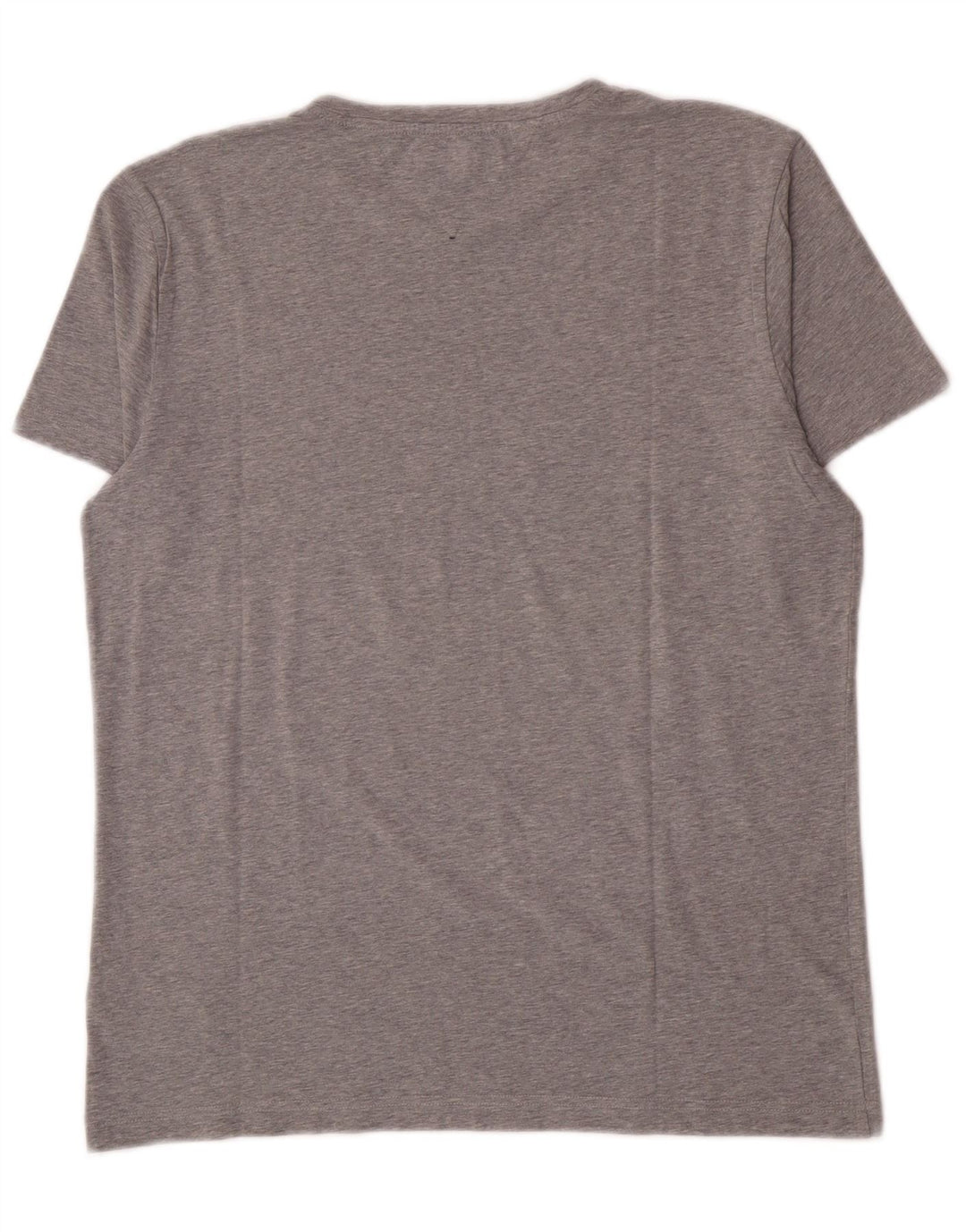 T-shirt męski Tommy Hilfiger, duży, szary, bawełniany