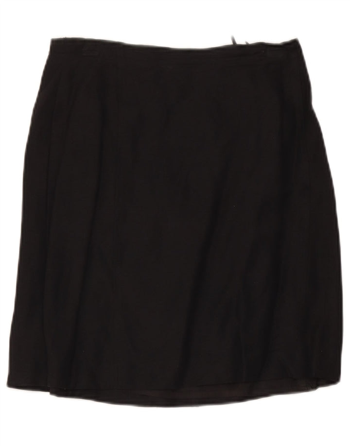 Max & Co. Damska spódniczka mini UK 10 Small W28 Czarna lniana