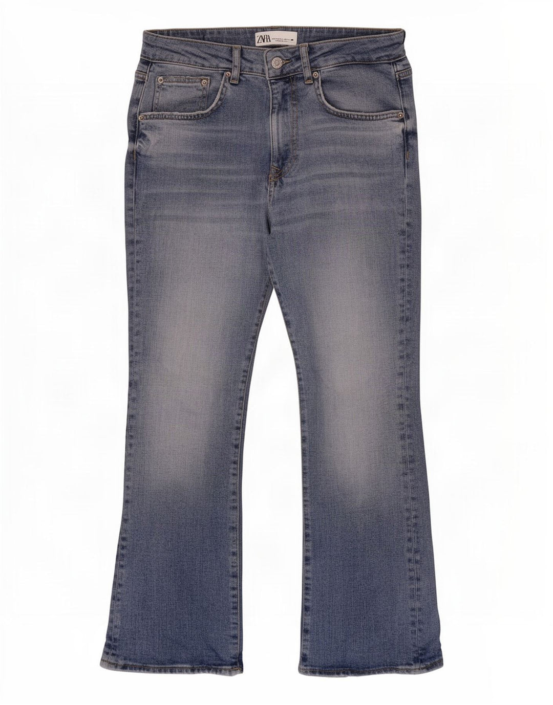 Damskie jeansy Bootcut Zara EU 38 Small W28 L26 Niebieskie bawełniane