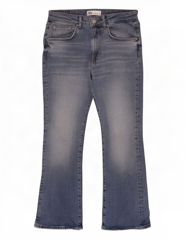 Damskie jeansy Bootcut Zara EU 38 Small W28 L26 Niebieskie bawełniane