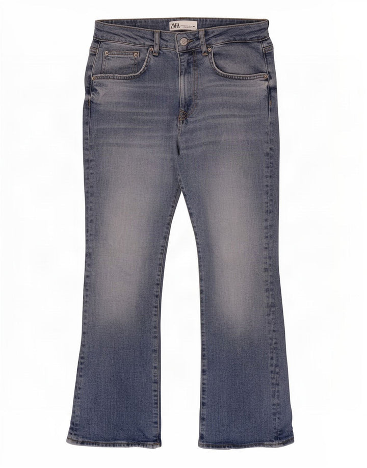 Damskie jeansy Bootcut Zara EU 38 Small W28 L26 Niebieskie bawełniane