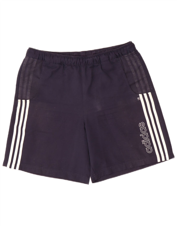Męskie spodenki sportowe Adidas Graphic, duże, granatowe, z poliestru