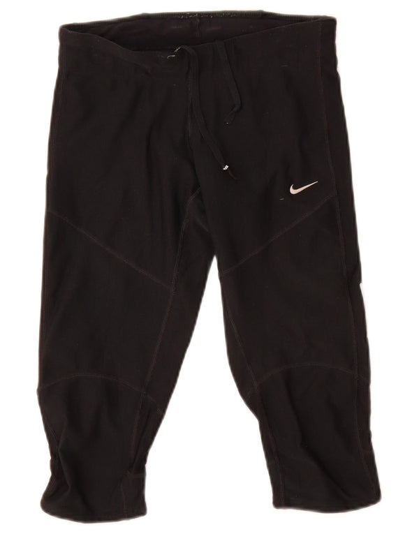 Damskie spodenki sportowe Nike Dri Fit Bermudy UK 4 XS, czarny poliester