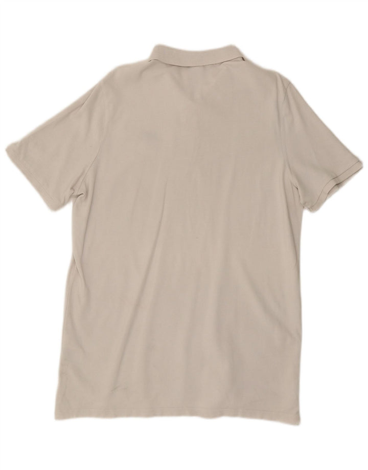 Męska koszulka polo NIKE XL, biała, bawełniana