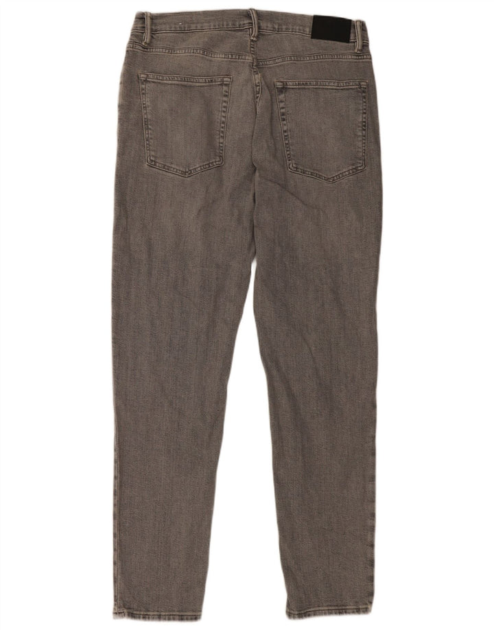 Męskie jeansy slim fit Zara EU 44 Large W34 L31 Szara bawełna