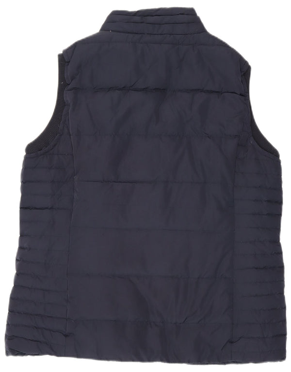 Crew Clothing Damska kamizelka regularna UK 16, duża, granatowa, poliester
