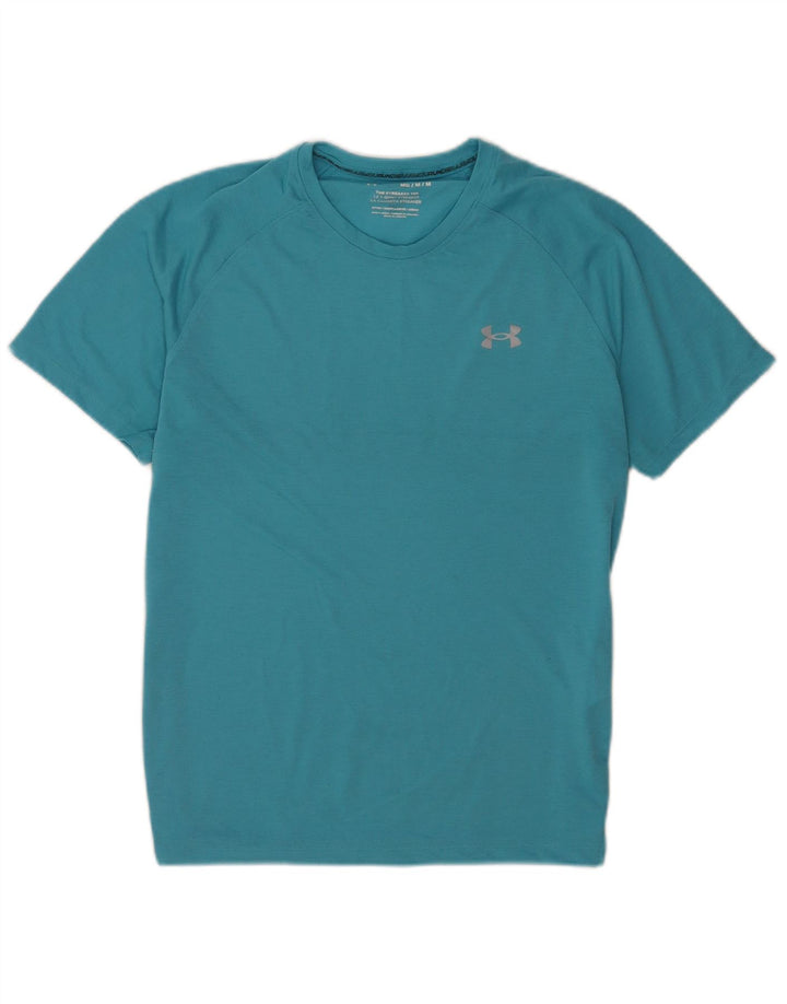 Under Armour Męski T-shirt Top, średni niebieski, poliester