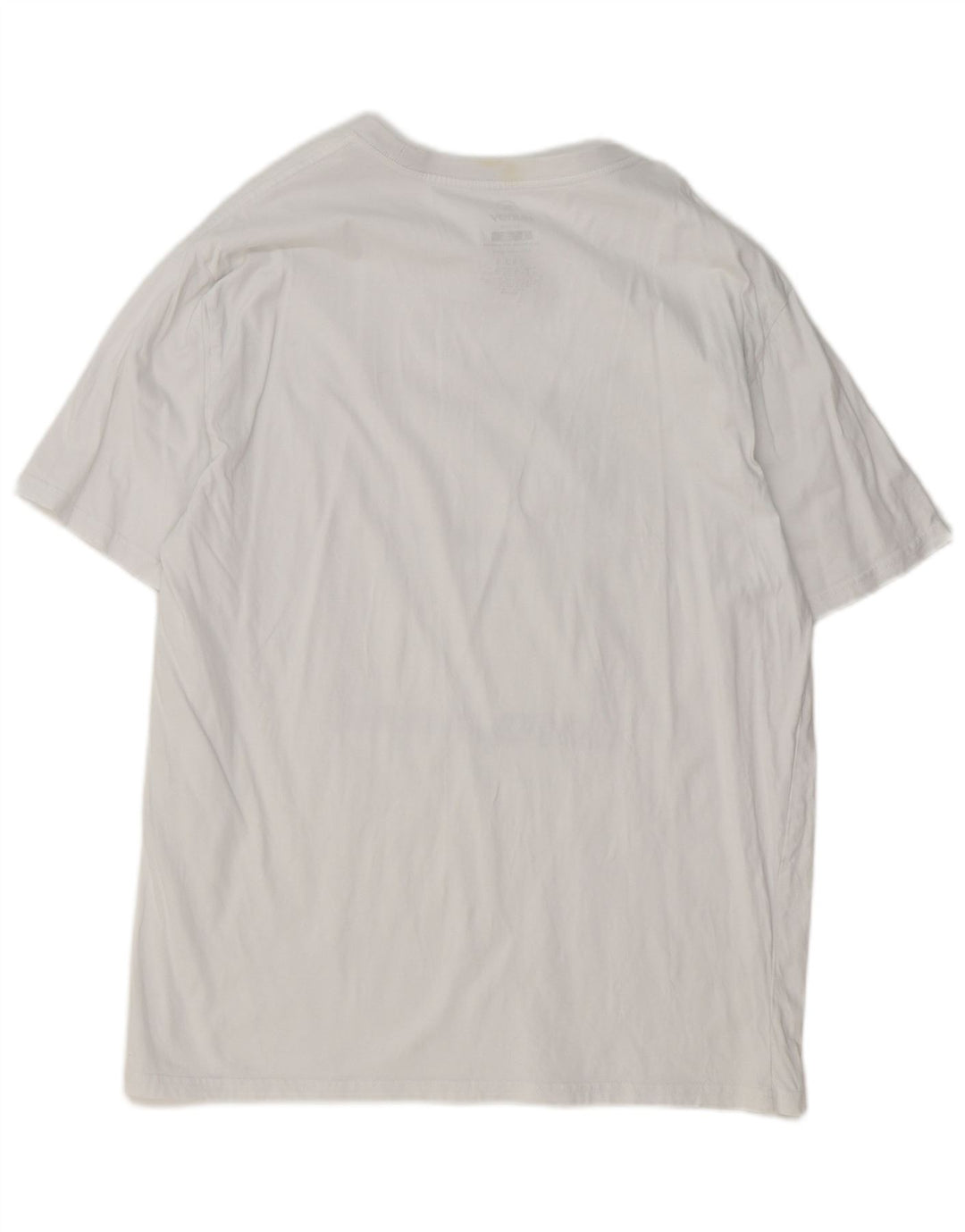 Męski T-shirt z grafiką Hurley, duży, biały, bawełniany