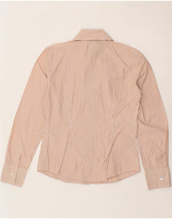 SERGIO TACCHINI Womens Shirt UK 10 Small Pink Striped