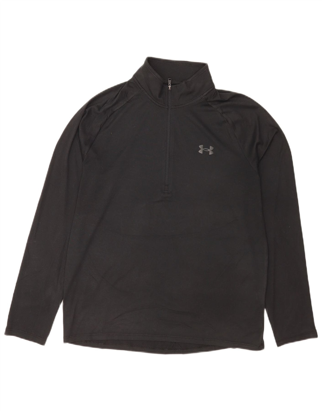 Męski dres z zamkiem błyskawicznym Under Armour, średni czarny