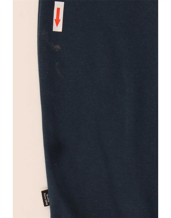 Męski sweter z kapturem Puma Graphic, średni niebieski