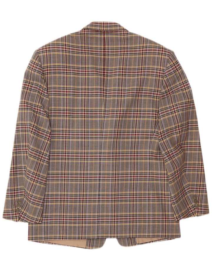 Męska marynarka Marco Azzali IT 50, duża, wielokolorowa pepitka