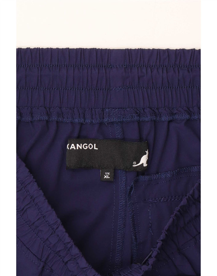 Męskie spodenki sportowe Kangol Cargo XL, granatowe, nylonowe