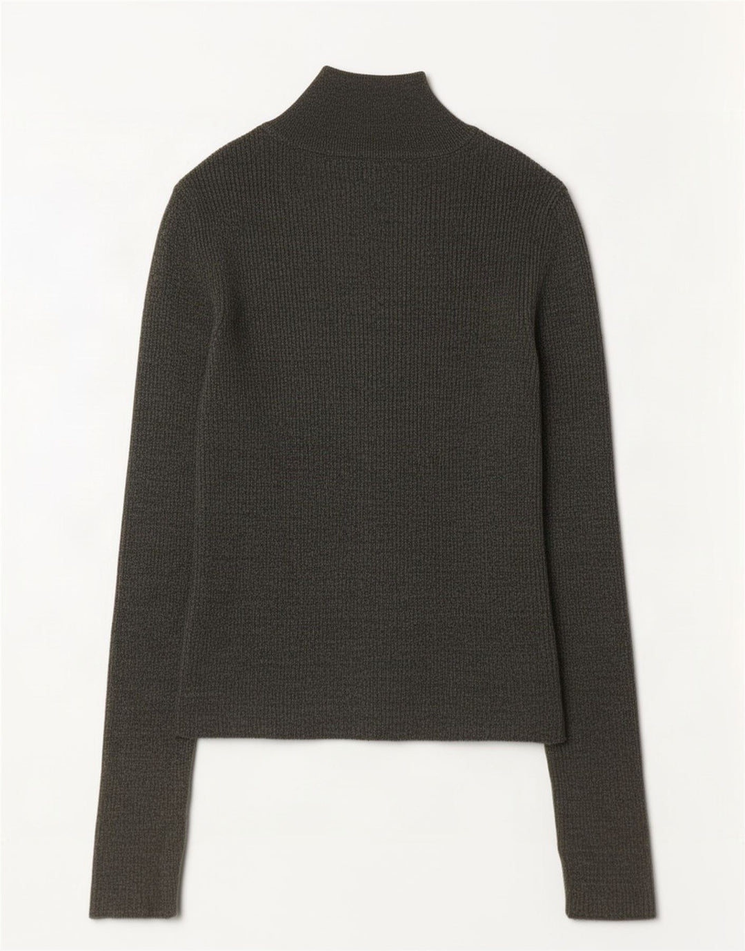 Sweter damski Zara z golfem UK 14, duży khaki