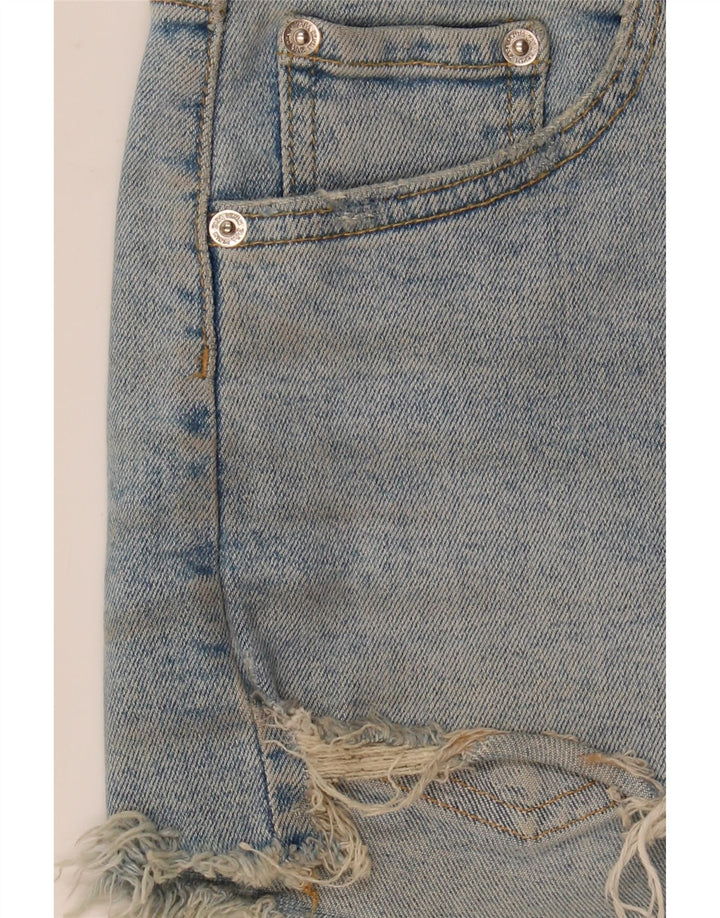 Damskie spodenki jeansowe Zara EU 38 Small W28 Niebieskie