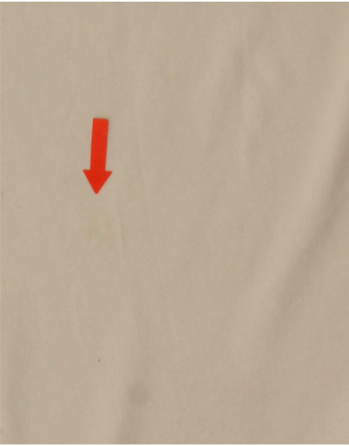 Męska koszulka z grafiką Levi's Top XL, biała bawełna