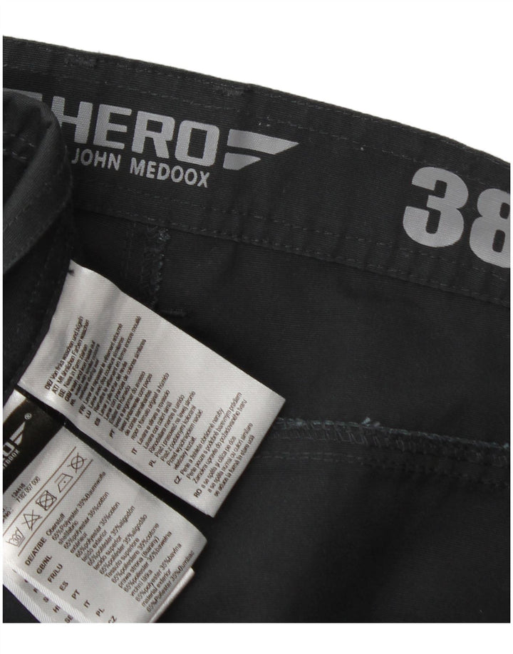 Męskie spodenki cargo Hero By John Medoox W38 XL Szary poliester