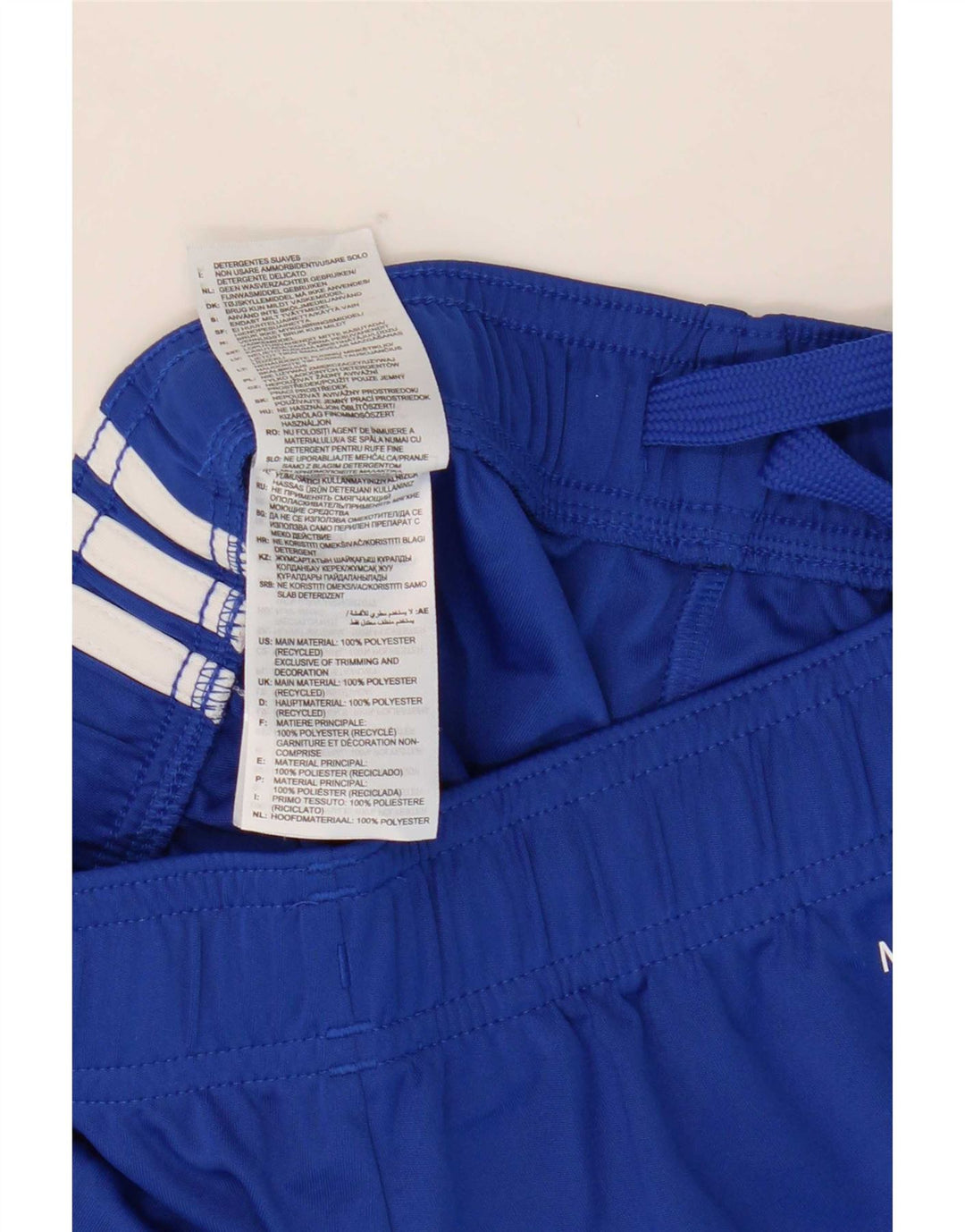 Chłopięce spodenki sportowe Adidas Aeroready 9-10 lat Niebieski poliester