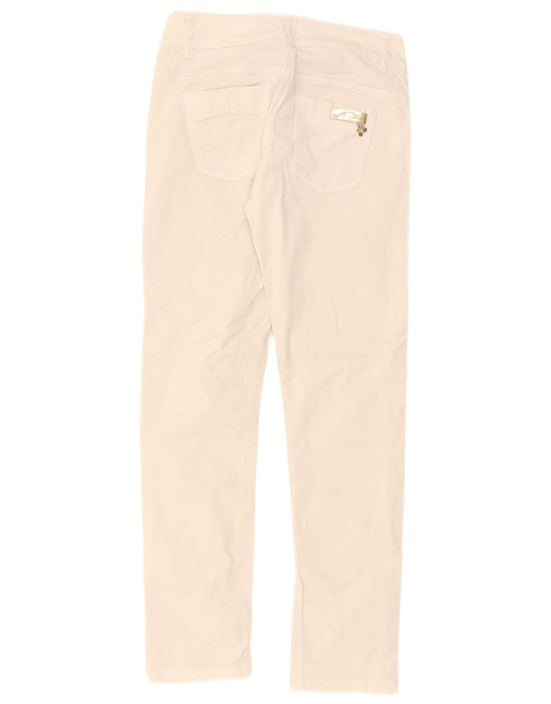 Damskie dżinsy slim Elisabetta Franchi W29 L29 białe