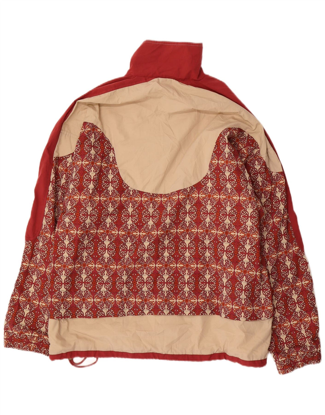 Męska kurtka wiatrówka LEOPARD UK 44/46 XL, czerwona bawełna Paisley