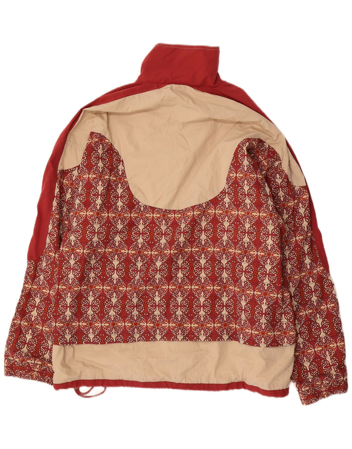 Męska kurtka wiatrówka LEOPARD UK 44/46 XL, czerwona bawełna Paisley