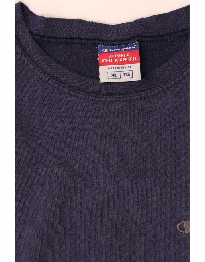 Bluza męska Champion XL, granatowa, bawełniana