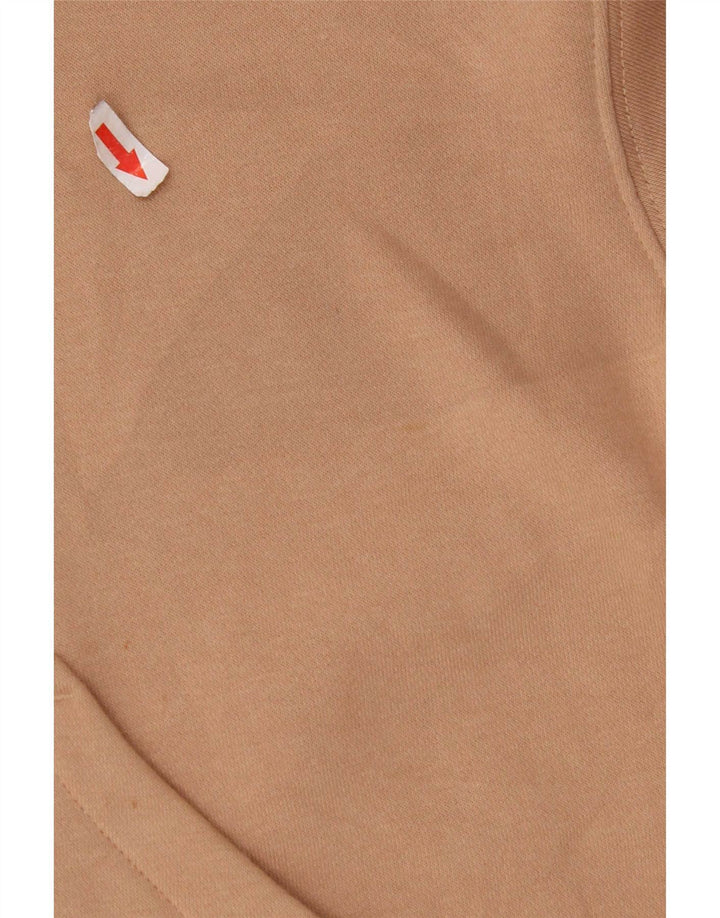Męski sweter z zamkiem błyskawicznym Nike XL, brązowy, bawełniany