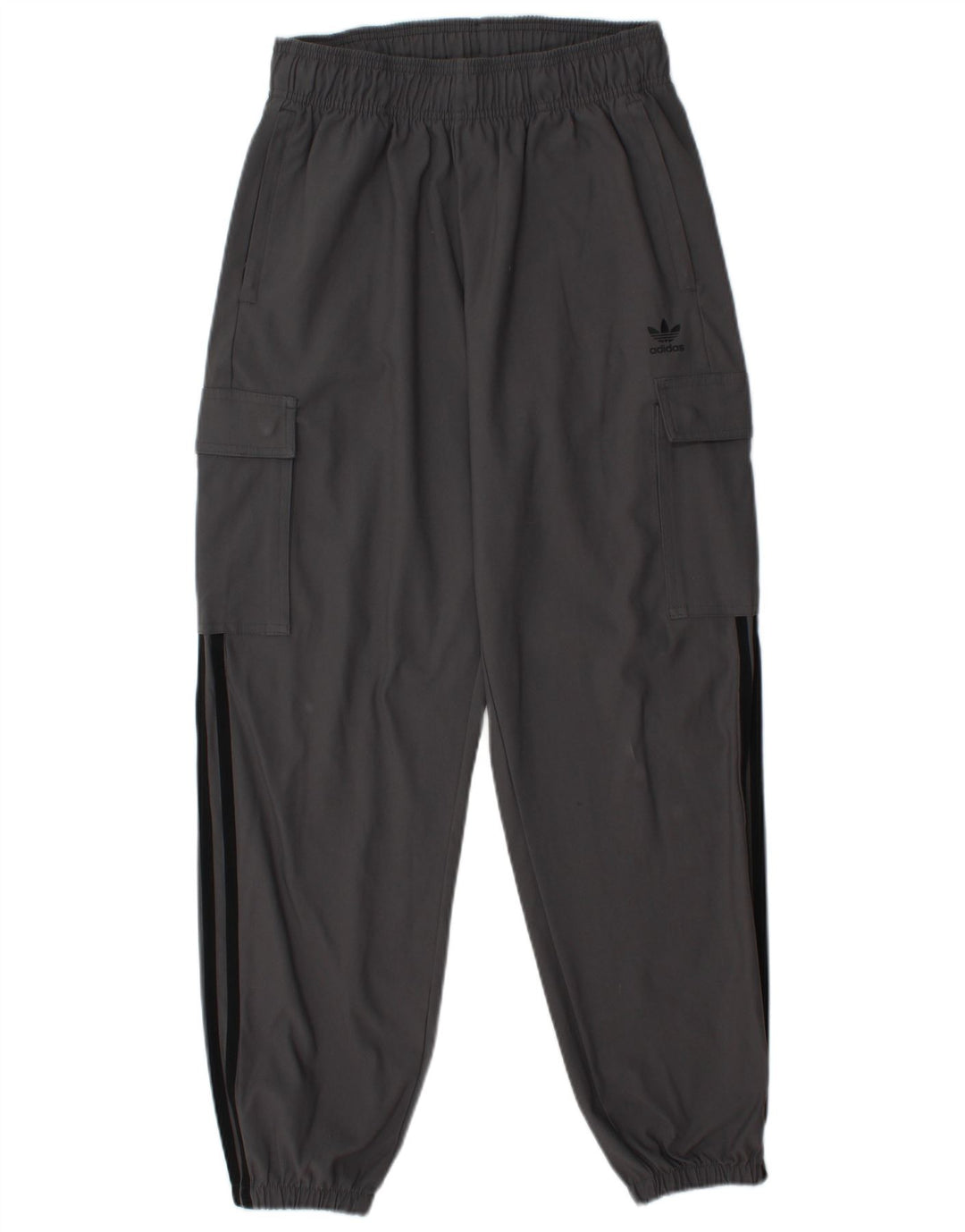 Damskie spodnie dresowe ADIDAS Cargo Joggers UK 12 Średni szary