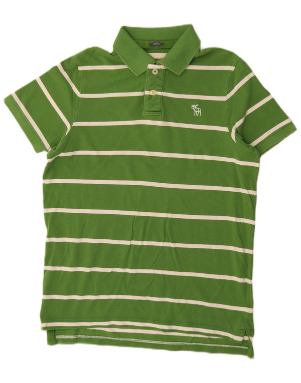 Męska koszulka polo do rugby Abercrombie & Fitch XL, bawełniana w zielone paski