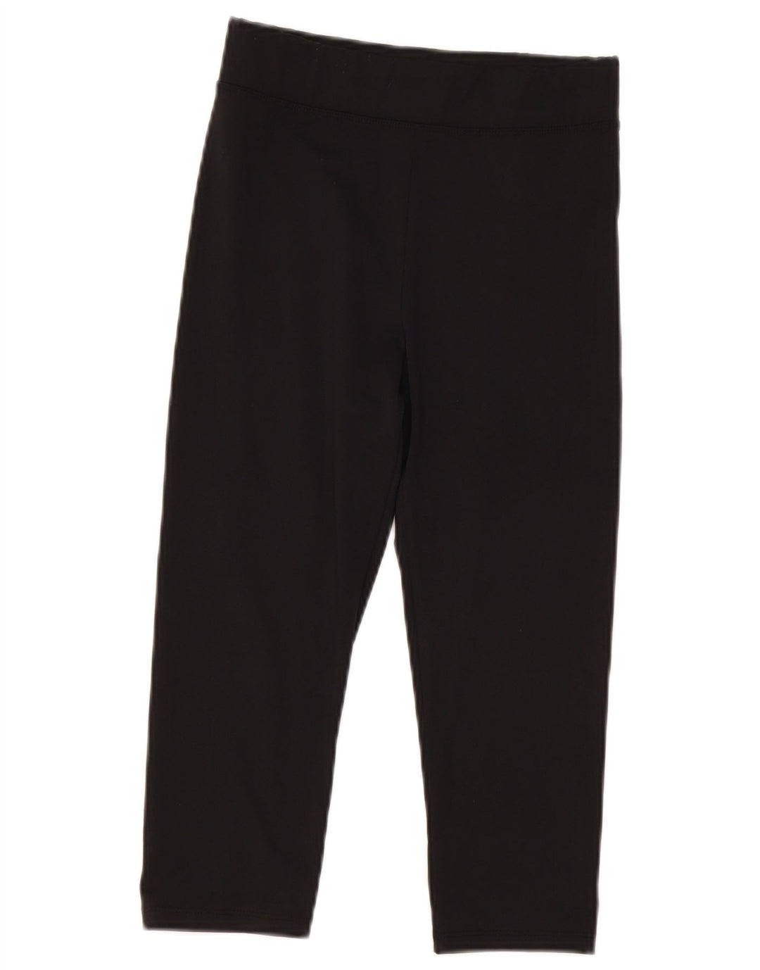 Marks & Spencer Damskie legginsy Capri z wysokim stanem, UK 8, małe, czarne, poliestrowe