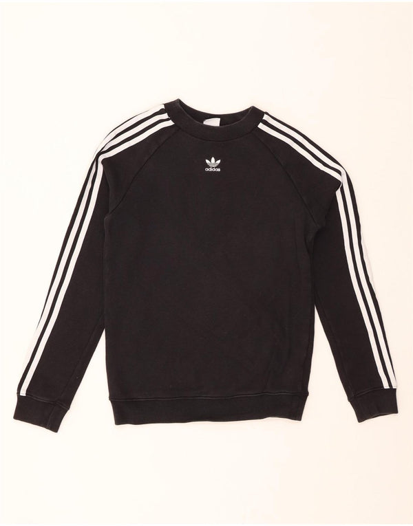Bluza damska ADIDAS Sweter UK 6 XS Czarna bawełna